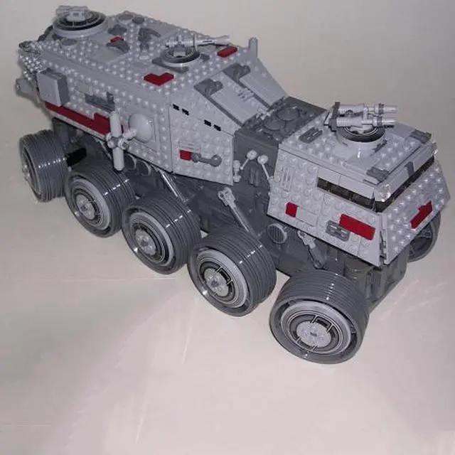 Alt view image 2 of 3 - ZITIANYOUBUILD UCS Juggernaut A6 The HAVw Clone Turbo Tank 1497 Pieces Building Toys MOC