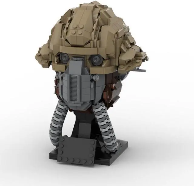 Main image of ZITIANYOUBUILD Bust of Pilot / Benthic Helmet Model 776 Pieces from Sci-Fi Movie MOC