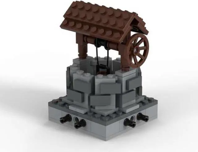 Alt view image 2 of 3 - ZITIANYOUBUILD MOC-33504 Water Well Model 109 Pieces for Medieval Architecture Building Toys MOC