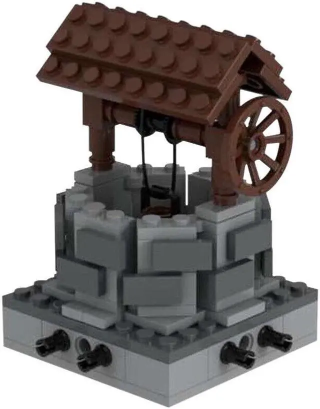 Alt view image 3 of 3 - ZITIANYOUBUILD MOC-33504 Water Well Model 109 Pieces for Medieval Architecture Building Toys MOC