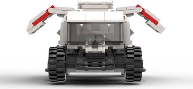 Alt view image 4 of 7 - ZITIANYOUBUILD Chariot for Transportion on Jupiter 292 Pieces from TV Show MOC