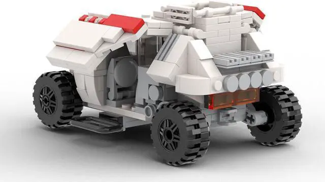 Alt view image 3 of 7 - ZITIANYOUBUILD Chariot for Transportion on Jupiter 292 Pieces from TV Show MOC