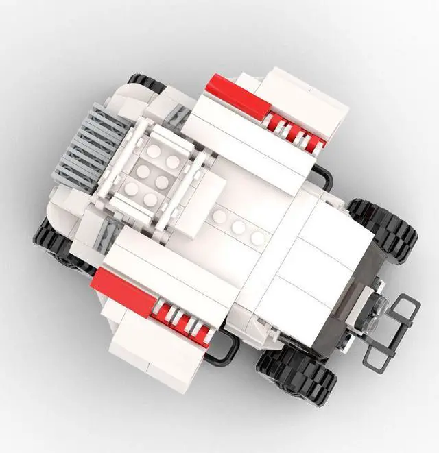 Alt view image 5 of 7 - ZITIANYOUBUILD Chariot for Transportion on Jupiter 292 Pieces from TV Show MOC