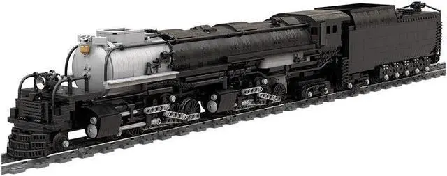 Alt view image 2 of 7 - ZITIANYOUBUILD MOC-19554 4014 Big Boy RC Train with Power Functions Motor Kits Toys MOC
