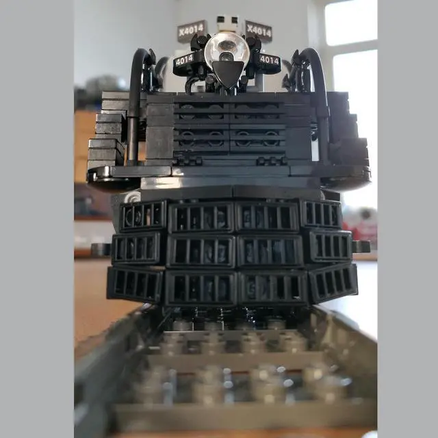 Alt view image 5 of 7 - ZITIANYOUBUILD MOC-19554 4014 Big Boy RC Train with Power Functions Motor Kits Toys MOC