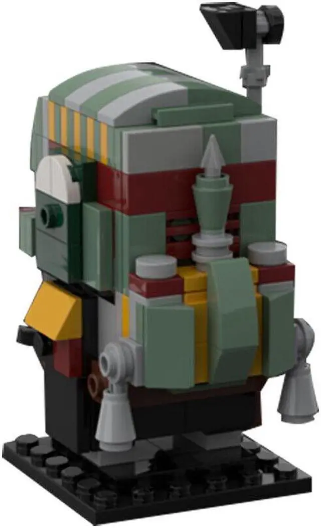 Alt view image 2 of 4 - ZITIANYOUBUILD MOC-65926 One of the Most Feared Bounty Hunters in the Galaxy 231 Pieces MOC