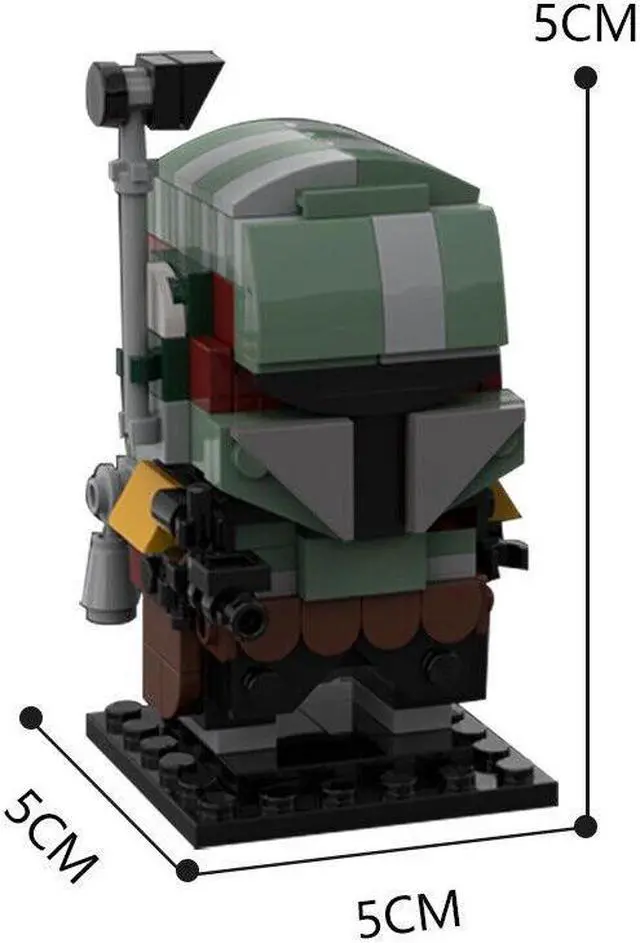 Alt view image 3 of 4 - ZITIANYOUBUILD MOC-65926 One of the Most Feared Bounty Hunters in the Galaxy 231 Pieces MOC