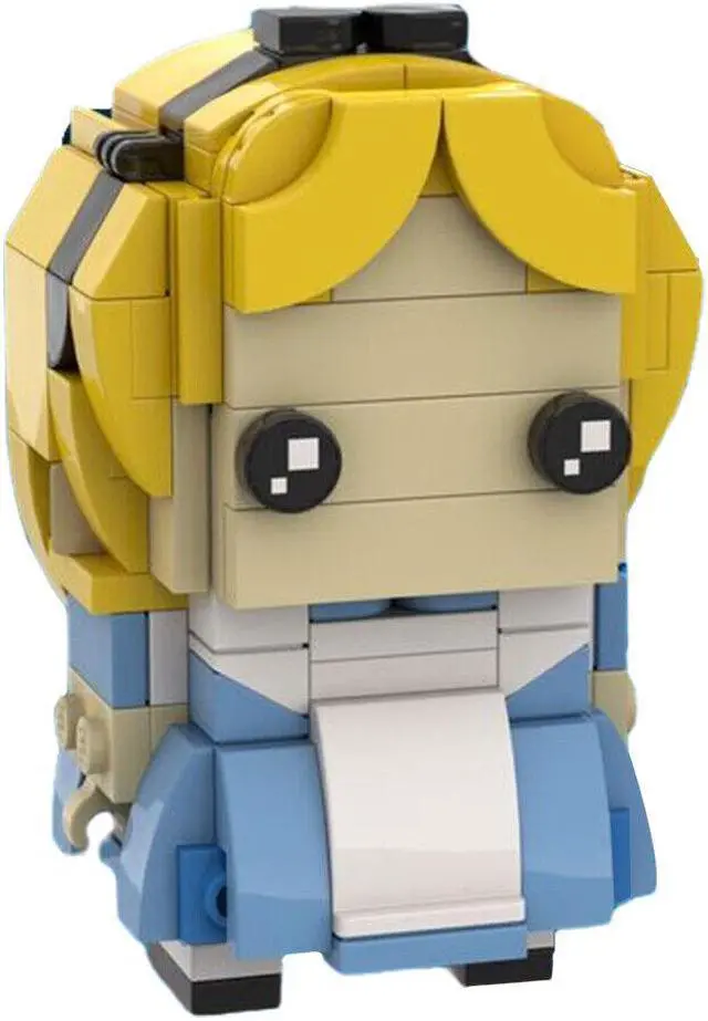 Alt view image 2 of 3 - ZITIANYOUBUILD MOC-31453 Girl Alice Character from Film 192 Pieces Building Toys Set MOC