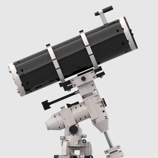 Alt view image 3 of 5 - ZITIANYOUBUILD MOC-52128 Newtonian Equatorial Mount Telescope with Stand 712 Pieces MOC