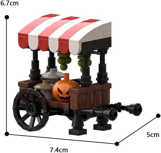Alt view image 6 of 6 - ZITIANYOUBUILD MOC-105220 Medieval Market Stall Model 106 Pieces for Adults 100% Compatible with LEGO Brand New and High Quality