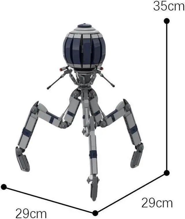 Alt view image 2 of 5 - ZITIANYOUBUILD MOC-65366 Octuptarra Magna Trid-Robot Automatons Model 607 Pieces Building Toys MOC