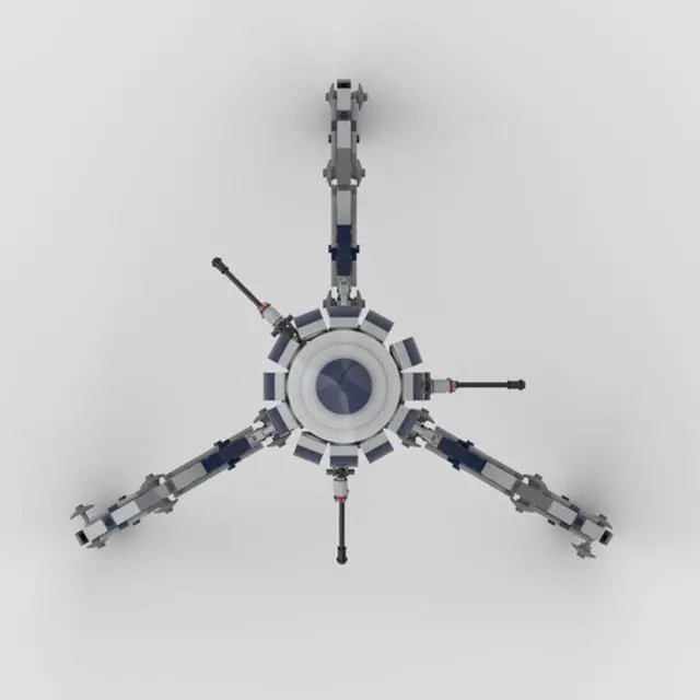 Alt view image 3 of 5 - ZITIANYOUBUILD MOC-65366 Octuptarra Magna Trid-Robot Automatons Model 607 Pieces Building Toys MOC