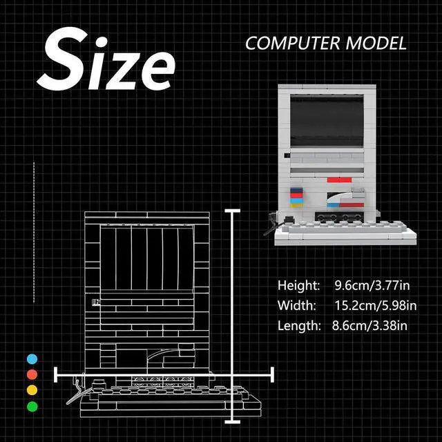 Alt view image 2 of 7 - ZITIANYOUBUILD MOC-44604 Computer Puzzle Box Educational Toys Level 6 Puzzle Box 363 Pieces MOC