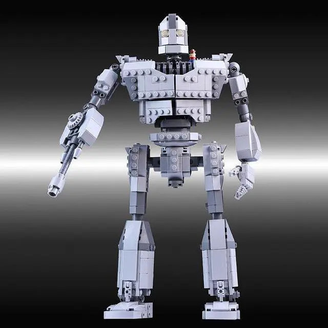 Alt view image 3 of 7 - ZITIANYOUBUILD MOC-14898 Steel Robot Big Robot Building Toys Set 818 Pieces for Collection MOC