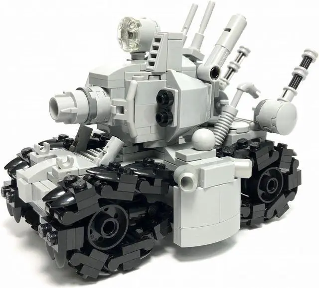 Main image of ZITIANYOUBUILD MOC-24110 metal slug Super Vehicle 001 MOC Tank Model 100% Compatible with LEGO Brand New and High Quality