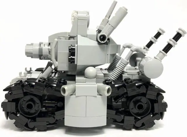 Alt view image 4 of 5 - ZITIANYOUBUILD MOC-24110 metal slug Super Vehicle 001 MOC Tank Model 100% Compatible with LEGO Brand New and High Quality