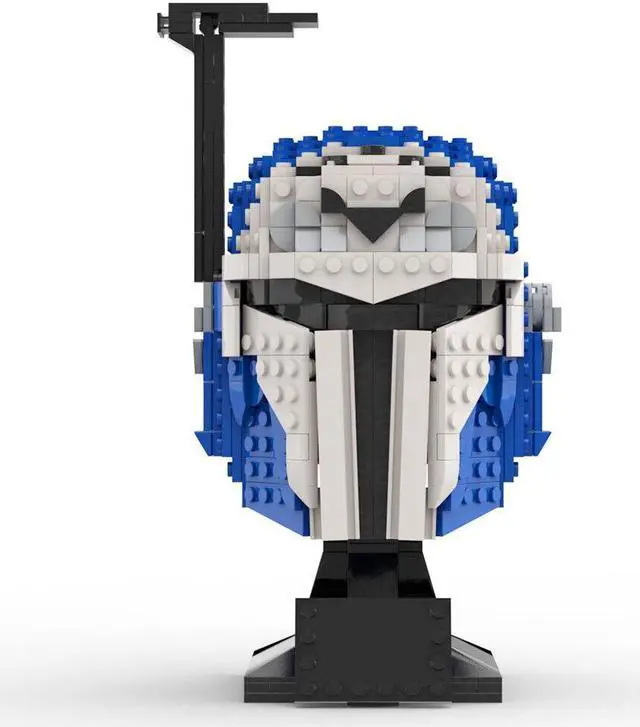 Alt view image 2 of 5 - ZITIANYOUBUILD MOC-96408 Human Female Princess Hemet Bust 569 Pieces from TV Series MOC