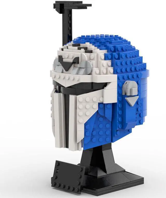 Alt view image 4 of 5 - ZITIANYOUBUILD MOC-96408 Human Female Princess Hemet Bust 569 Pieces from TV Series MOC