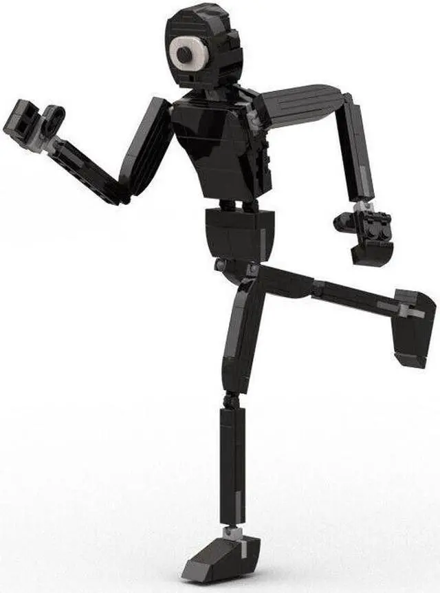 Main image of ZITIANYOUBUILD Black One-Eyed Monster Model 186 Pieces Building Toys from Game MOC