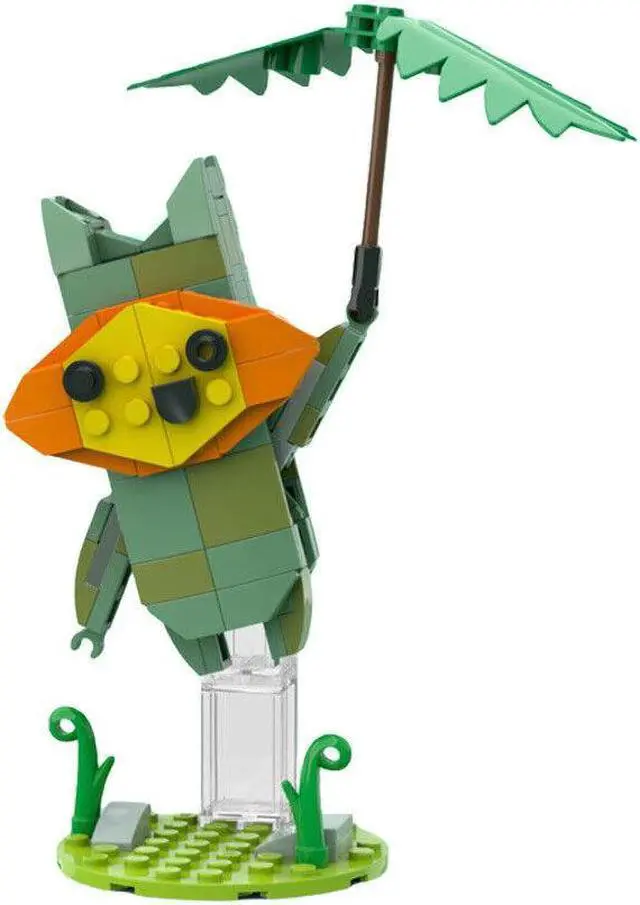 Alt view image 2 of 7 - ZITIANYOUBUILD Green Korok and Blue Korok Model 256 Pieces Building Toys Set MOC