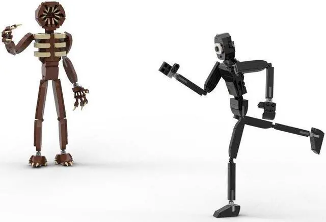 Alt view image 5 of 7 - ZITIANYOUBUILD Black One-Eyed Monster Model 186 Pieces Building Toys from Game MOC