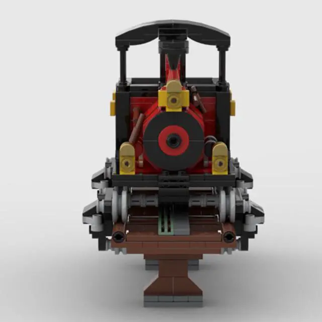 Alt view image 4 of 7 - ZITIANYOUBUILD Runaway Mine Train Building Toy Kit 990 Pieces Building Toys Set MOC