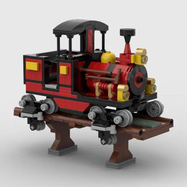 Alt view image 5 of 7 - ZITIANYOUBUILD Runaway Mine Train Building Toy Kit 990 Pieces Building Toys Set MOC