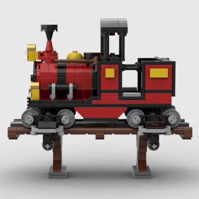 Alt view image 7 of 7 - ZITIANYOUBUILD Runaway Mine Train Building Toy Kit 990 Pieces Building Toys Set MOC