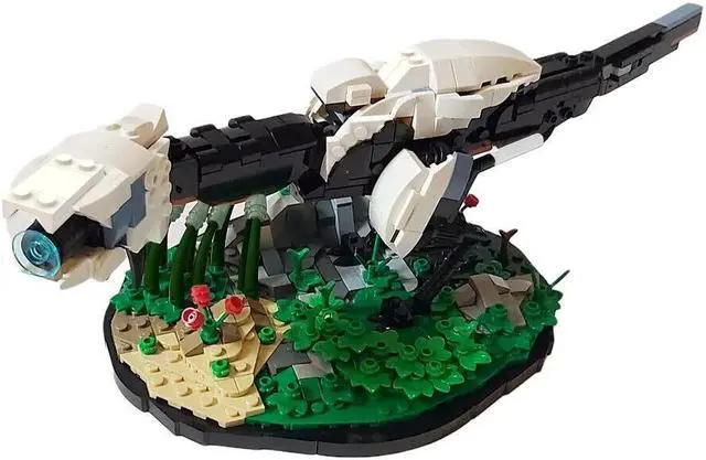 Main image of ZITIANYOUBUILD MOC-109586 Watcher with Landscape Stand Model 839 Pieces from Video Game MOC