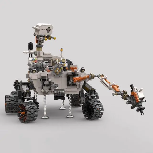 Alt view image 6 of 7 - ZITIANYOUBUILD MOC-83246 Mars Exploration Program Vehicle Building Toys Set 2997 Pieces MOC