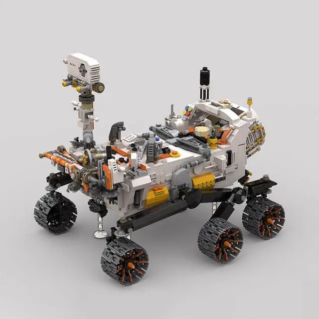 Alt view image 4 of 7 - ZITIANYOUBUILD MOC-83246 Mars Exploration Program Vehicle Building Toys Set 2997 Pieces MOC