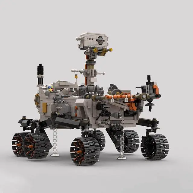Alt view image 7 of 7 - ZITIANYOUBUILD MOC-83246 Mars Exploration Program Vehicle Building Toys Set 2997 Pieces MOC