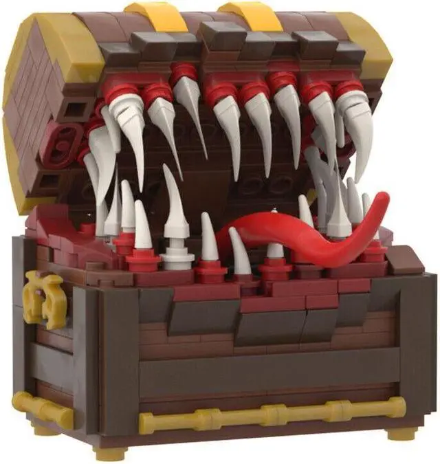 Main image of ZITIANYOUBUILD Mimic Chest Game Monster from Film 330 Pieces Building Toys Set MOC