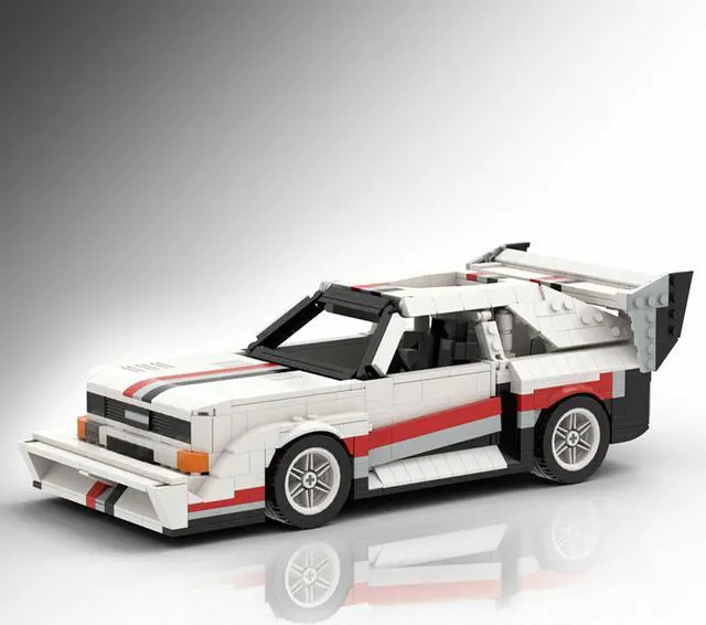 Alt view image 3 of 4 - ZITIANYOUBUILD MOC-61951 Hill-climbing Racecar with Interior & Opening Doors 1306 Pieces MOC