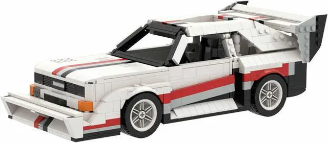 Alt view image 4 of 4 - ZITIANYOUBUILD MOC-61951 Hill-climbing Racecar with Interior & Opening Doors 1306 Pieces MOC