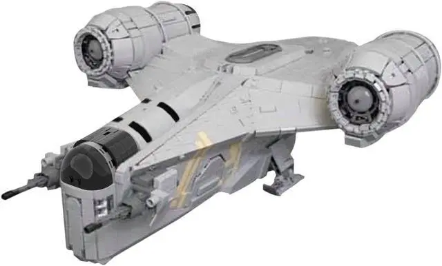 Alt view image 2 of 6 - ZITIANYOUBUILD Spacecraft Spaceship Toys Set with Cockpit and Stand 4888 Pieces MOC