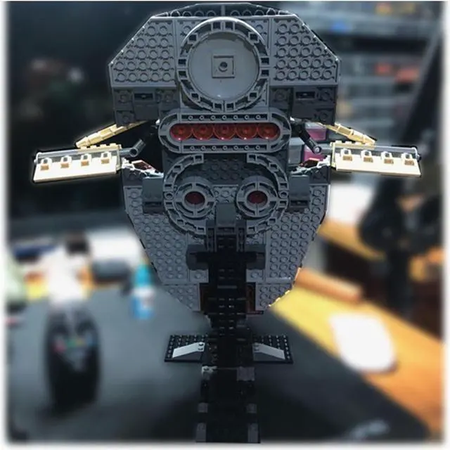 Alt view image 2 of 3 - ZITIANYOUBUILD MOC-54337 Display Stand for 8097 and 6209 Slave 1 Building Set Building Toys MOC