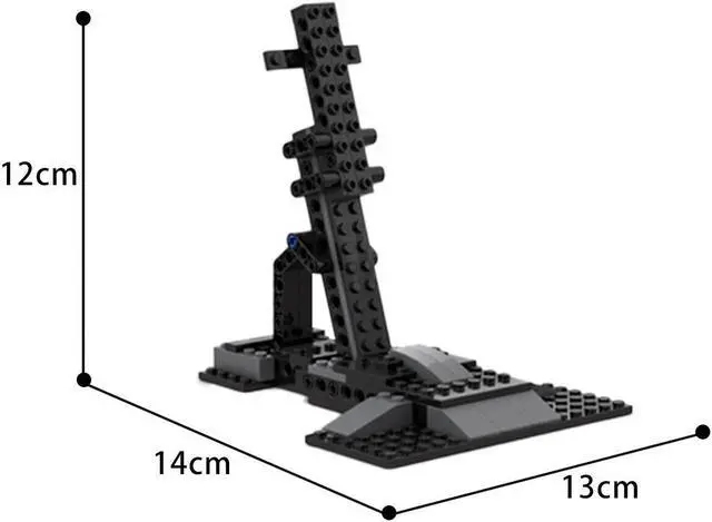 Alt view image 3 of 3 - ZITIANYOUBUILD MOC-54337 Display Stand for 8097 and 6209 Slave 1 Building Set Building Toys MOC
