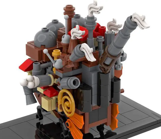 Alt view image 2 of 7 - ZITIANYOUBUILD A Castle Tiny Version 272 Pieces from Film about Moving for Kids MOC