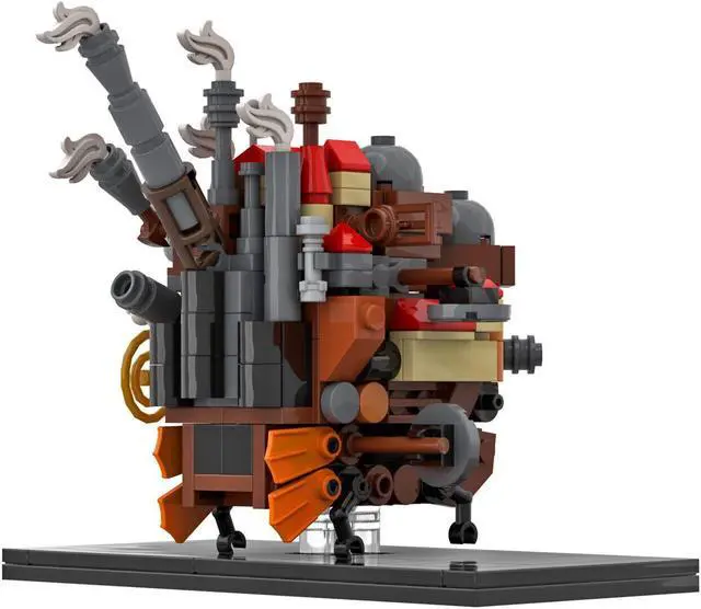 Alt view image 5 of 7 - ZITIANYOUBUILD A Castle Tiny Version 272 Pieces from Film about Moving for Kids MOC