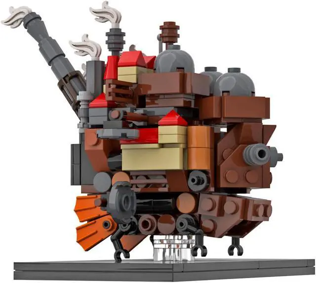 Alt view image 3 of 7 - ZITIANYOUBUILD A Castle Tiny Version 272 Pieces from Film about Moving for Kids MOC