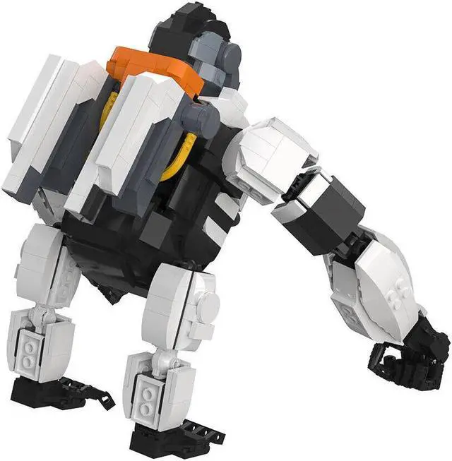 Alt view image 2 of 7 - ZITIANYOUBUILD Winster Mech Tank Hero Character from Overwatch 822 Pieces 100% Compatible with LEGO Brand New and High Quality