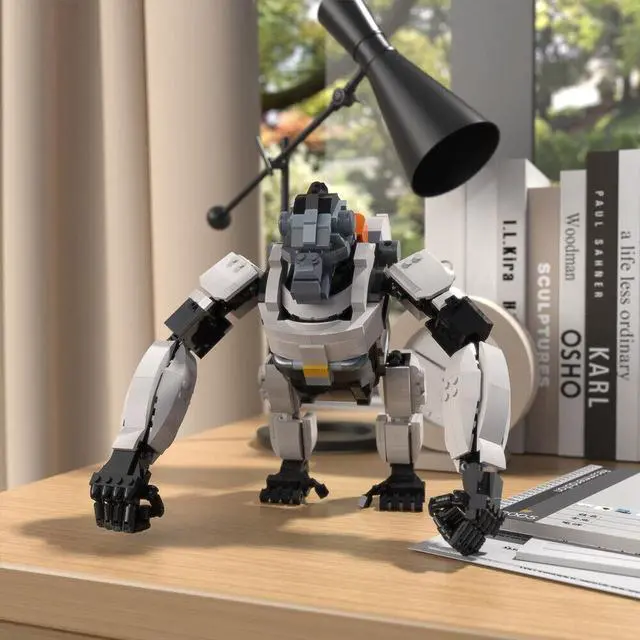 Alt view image 3 of 7 - ZITIANYOUBUILD Winster Mech Tank Hero Character from Overwatch 822 Pieces 100% Compatible with LEGO Brand New and High Quality