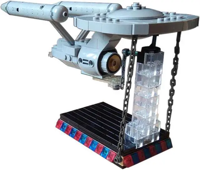 Main image of ZITIANYOUBUILD MOC-43545 Tensegrity Flying Spaceship from TV Series 285 Pieces Building Toys MOC