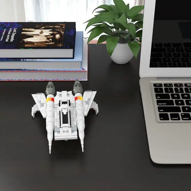 Alt view image 4 of 7 - ZITIANYOUBUILD MOC-48610 Space Fighter Ship Toys Set 548 Pieces for Collection Building Toys MOC