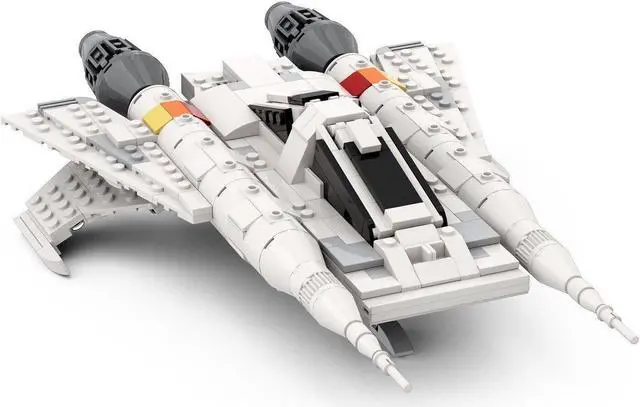 Alt view image 3 of 7 - ZITIANYOUBUILD MOC-48610 Space Fighter Ship Toys Set 548 Pieces for Collection Building Toys MOC