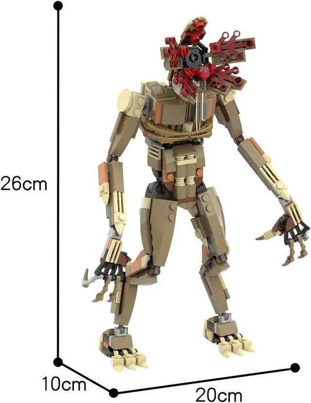 Alt view image 7 of 7 - ZITIANYOUBUILD MOC-38943 Demogorgon 350 Pieces Building Toys from TV Series Building Toys Set MOC