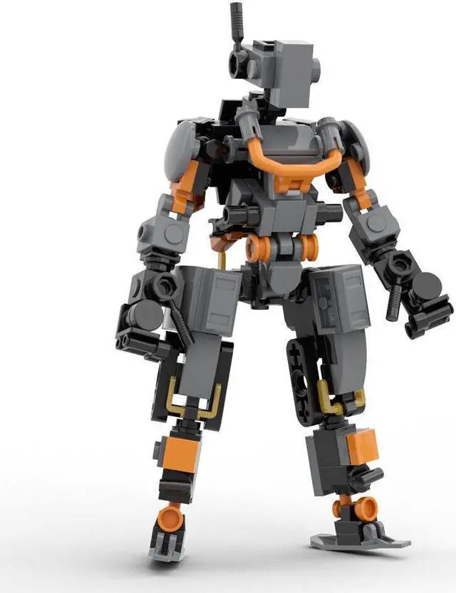 Alt view image 2 of 6 - ZITIANYOUBUILD Mini Robot Warrior Building Blocks Toys Set 162 Pieces for Kids MOC