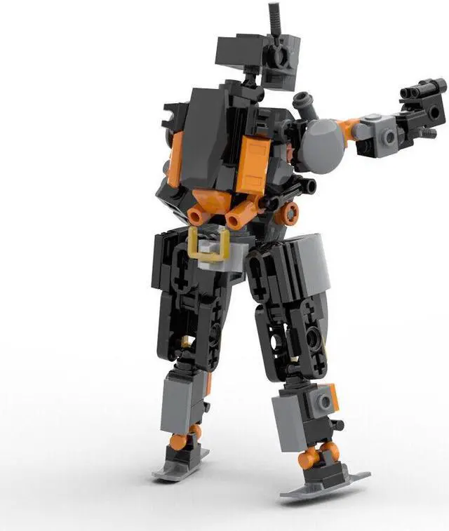 Alt view image 4 of 6 - ZITIANYOUBUILD Mini Robot Warrior Building Blocks Toys Set 162 Pieces for Kids MOC