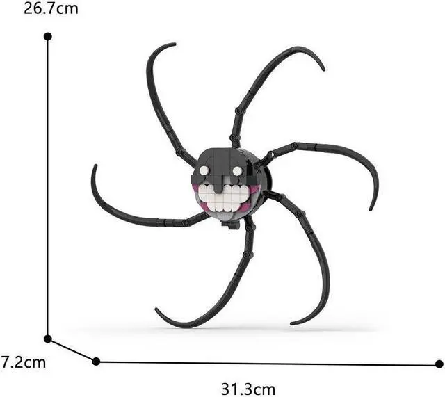 Alt view image 2 of 7 - ZITIANYOUBUILD Monster with 6 Tentacles 148 Pieces from Video Game Building Toys Set MOC